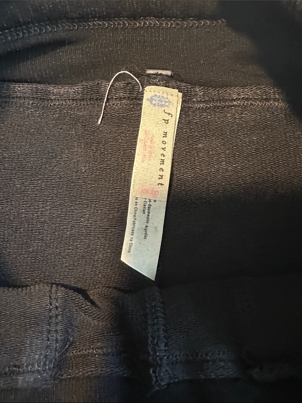 FP Movement by Free People Black & Gray Patch Leggings - Picture 3 of 3